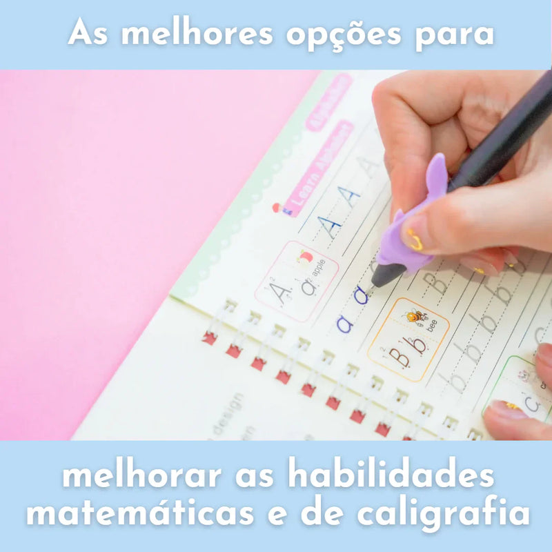 Caderno Mágico Educakids - Desenvolve as habilidades de escrita e coordenação -(PROMOÇÃO SOMENTE HOJE)