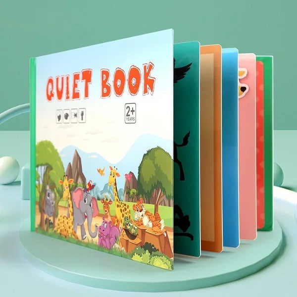 Livro Interativo Montessori Infantil Quiet Book Ofertkids  + (BRINDES SOMENTE HOJE) 😍